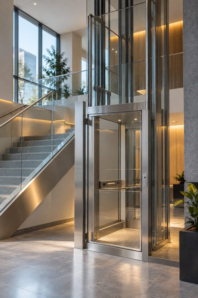 Residential RAM Crystal Home Elevator